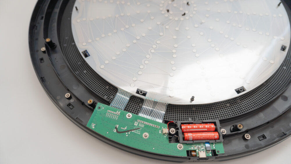 ダーツライブホームの基盤とセンサーシート